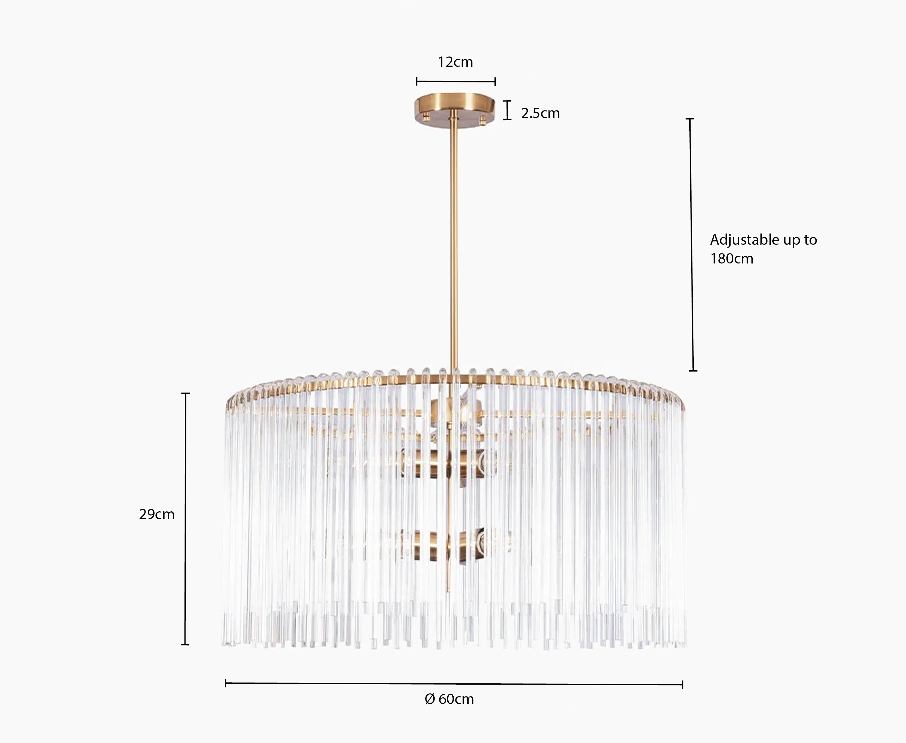 Allite Zara Drum Pendant