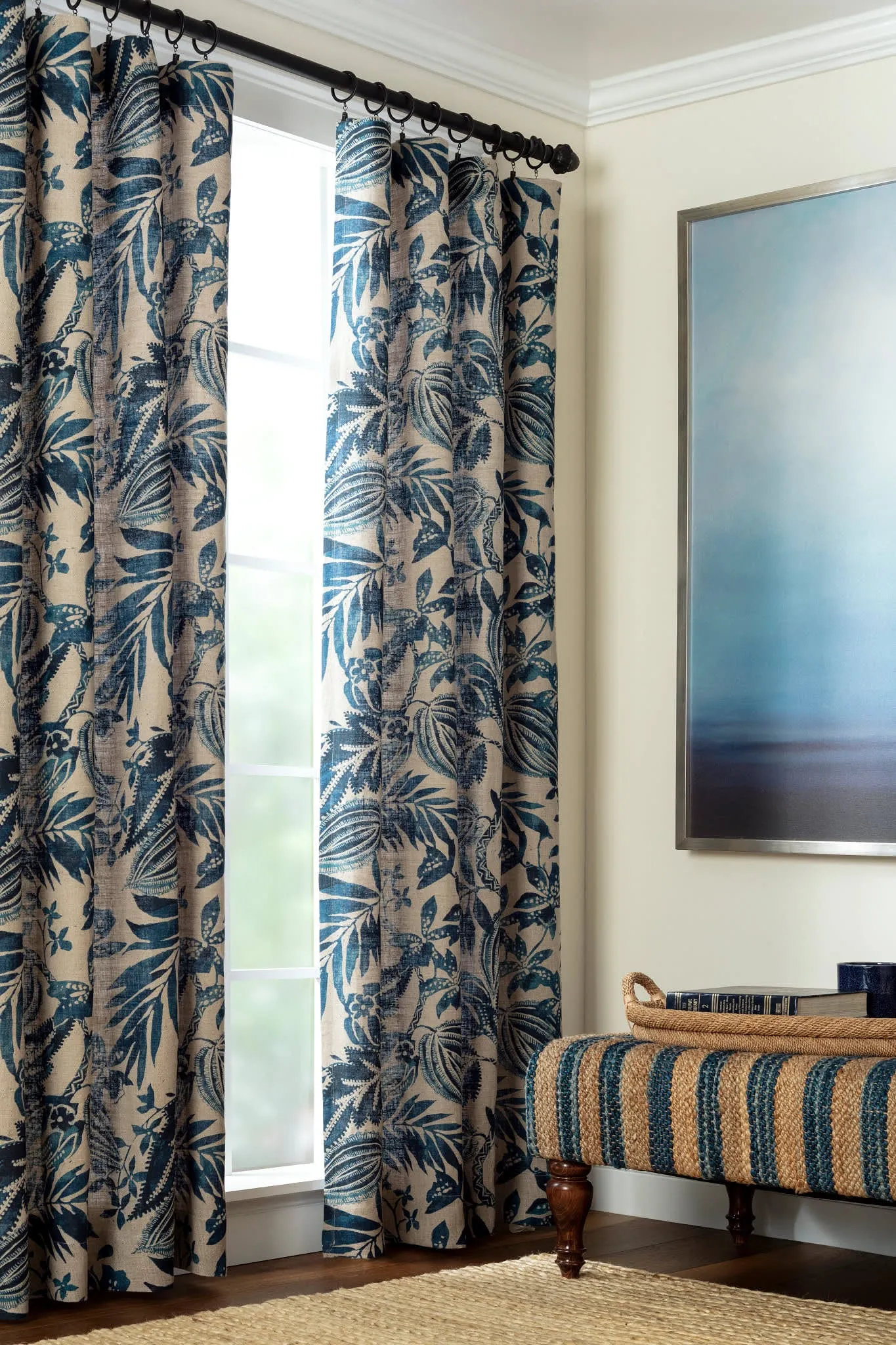 Antigua Linen Curtain Panel