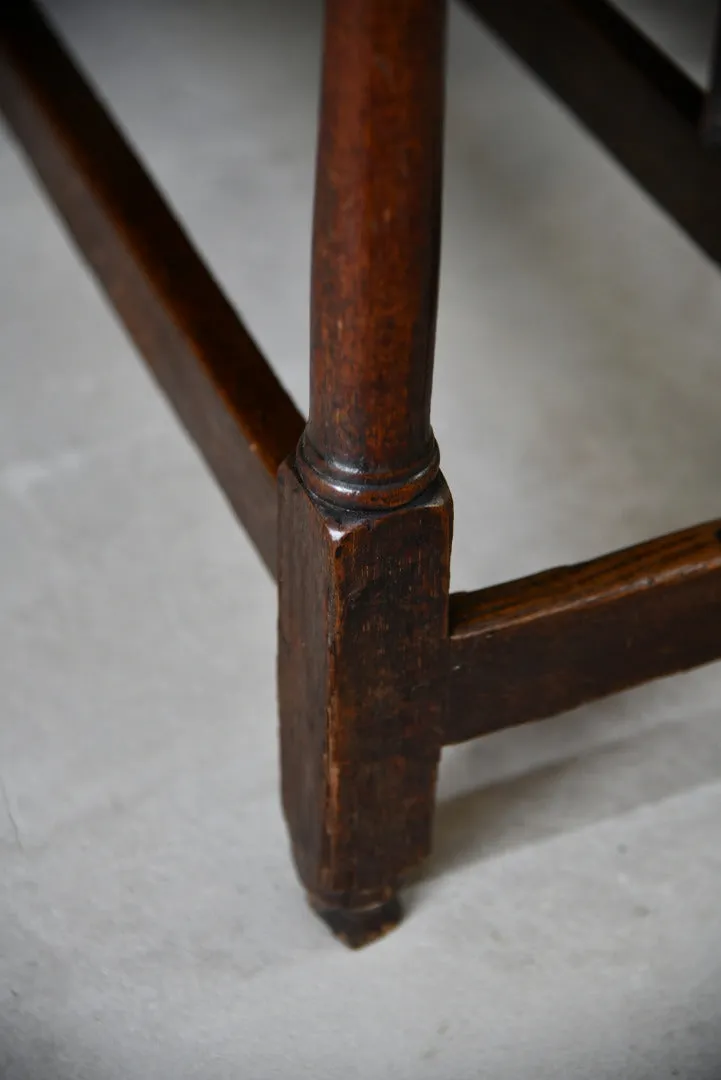 Antique 18th Century Oak Drop Leaf Table