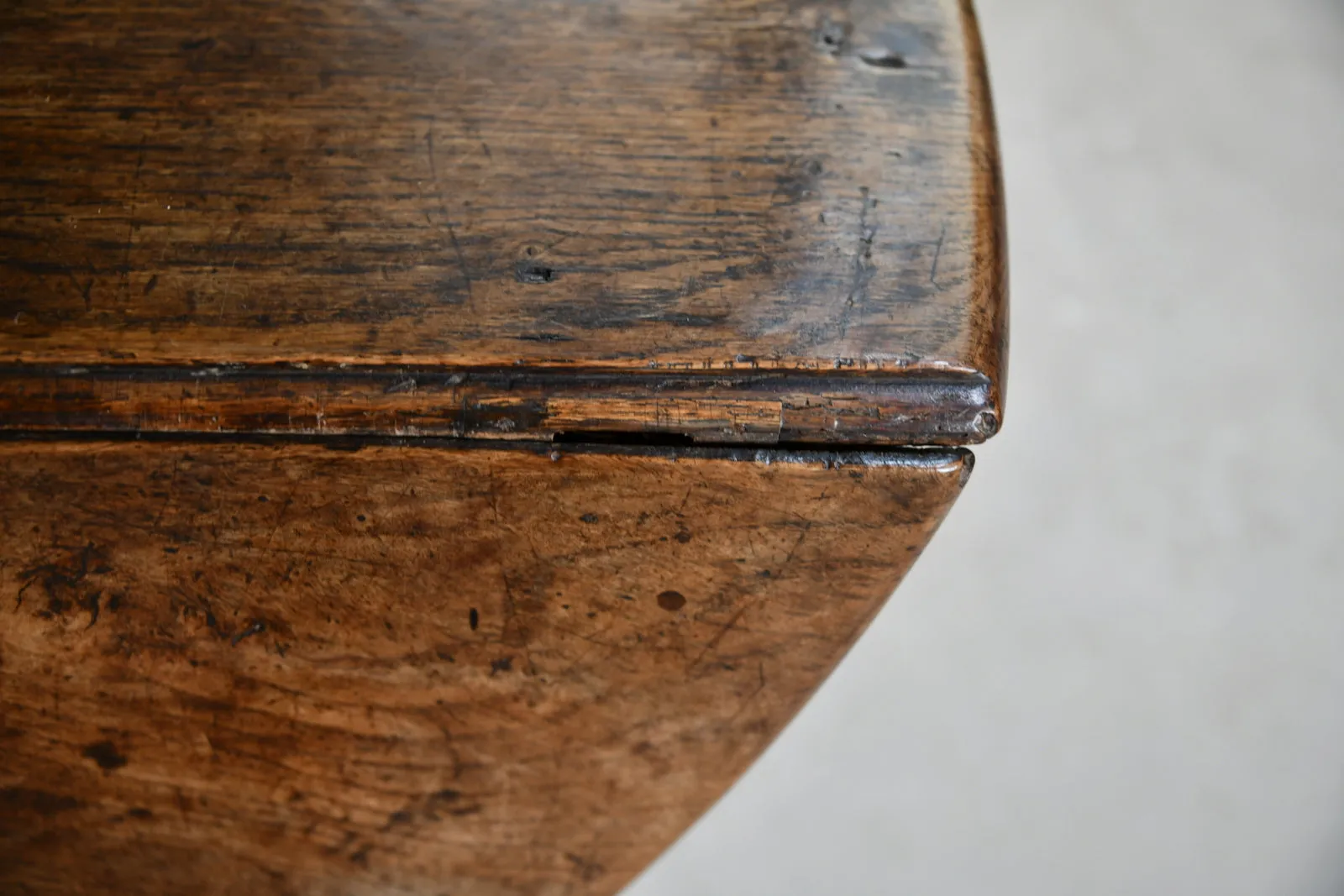 Antique 18th Century Oak Drop Leaf Table