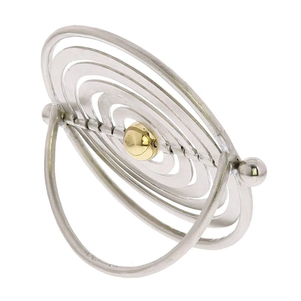 Astro Orb - Metal - Set Of 2 By HomArt