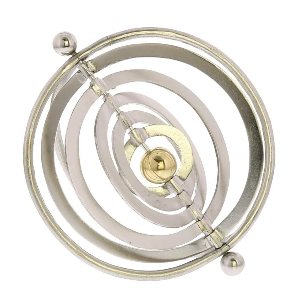 Astro Orb - Metal - Set Of 2 By HomArt