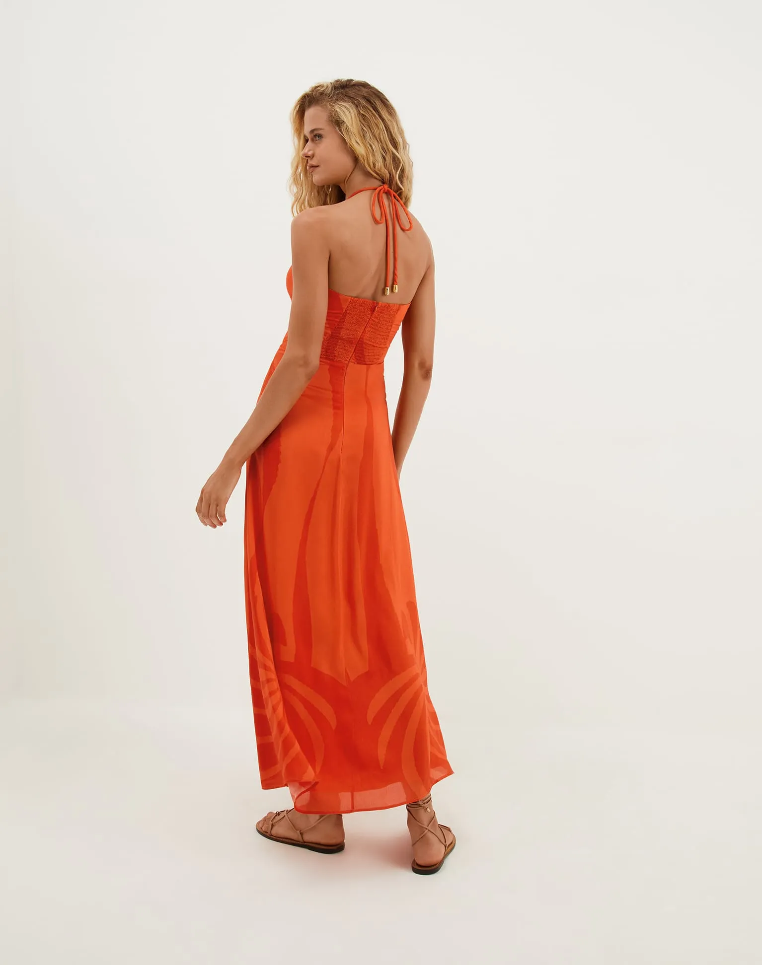 Aurea Long Dress - Cherie