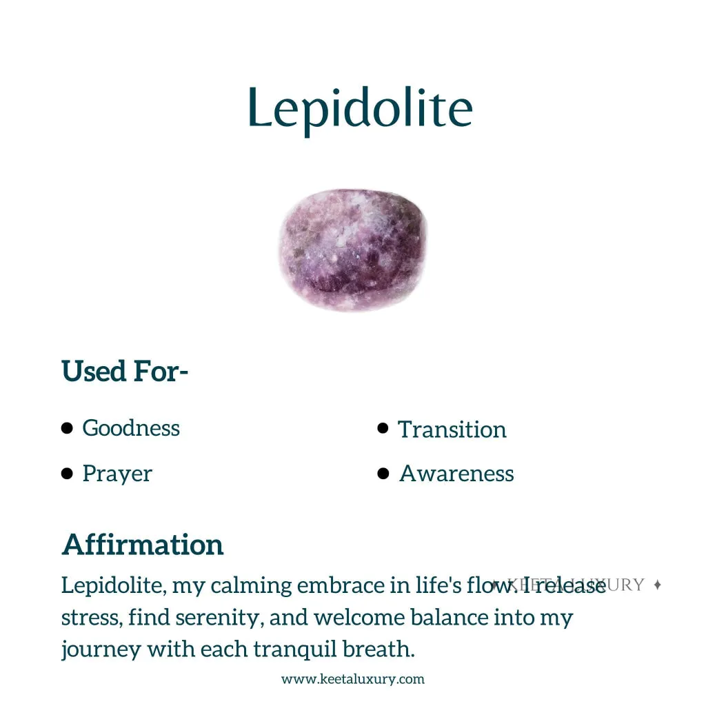 Basic - Lepidolite Bracelet