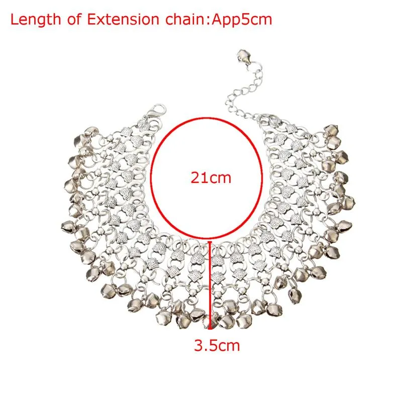 Bohemian Style Beach Anklet (1 Pair)