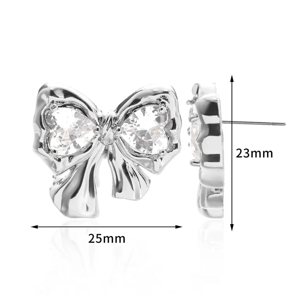 Bow Stud Earrings