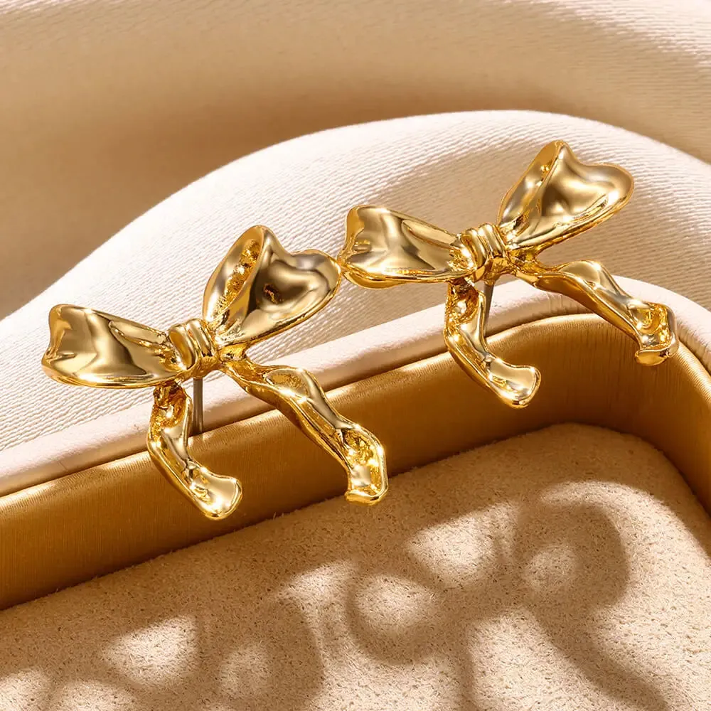 Bow Stud Earrings