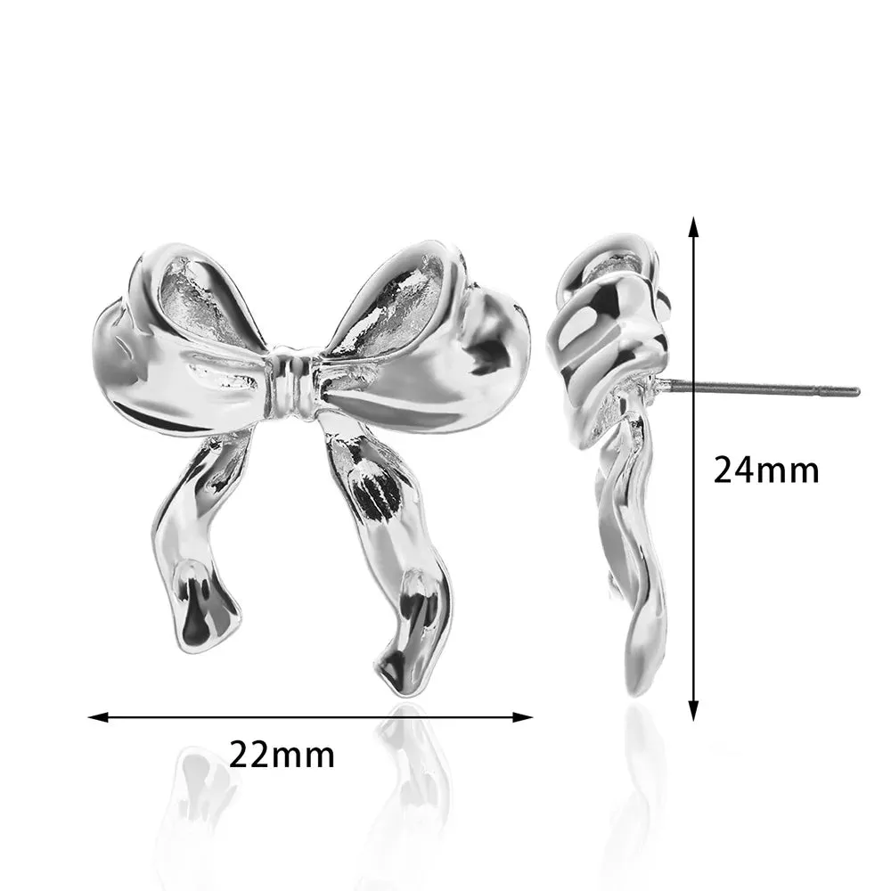 Bow Stud Earrings