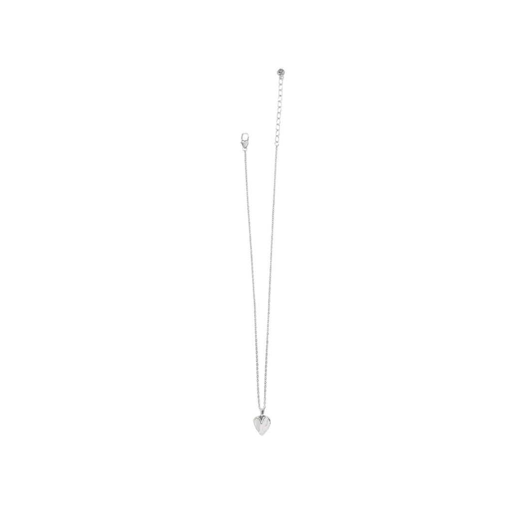Brighton Women's Cascade Heart Petite Silver Gold Necklace
