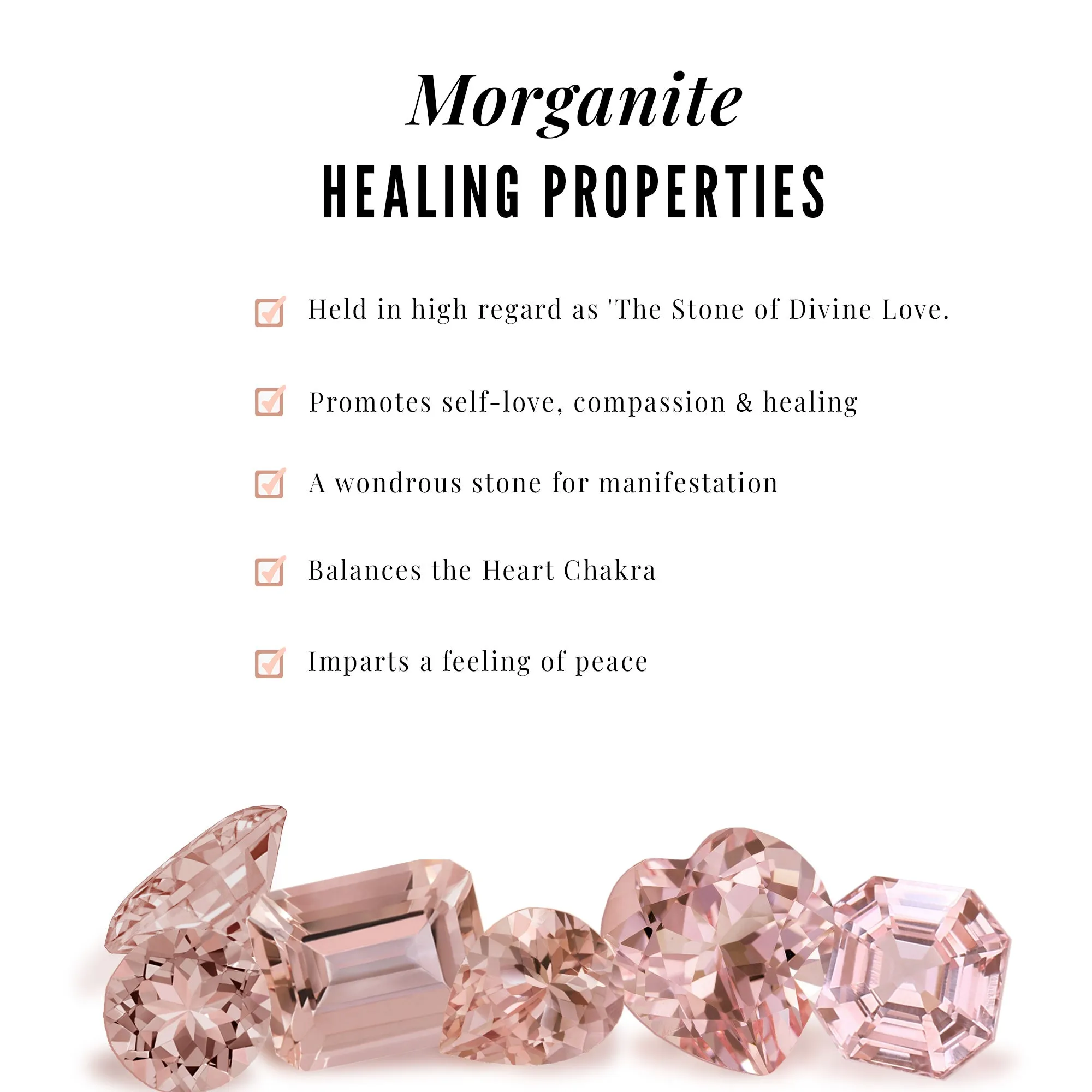 Certified Natural Morganite Drop Leave Back Earrings