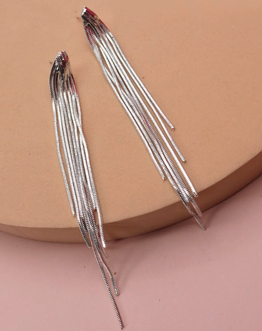 Chain Tassel Earrings