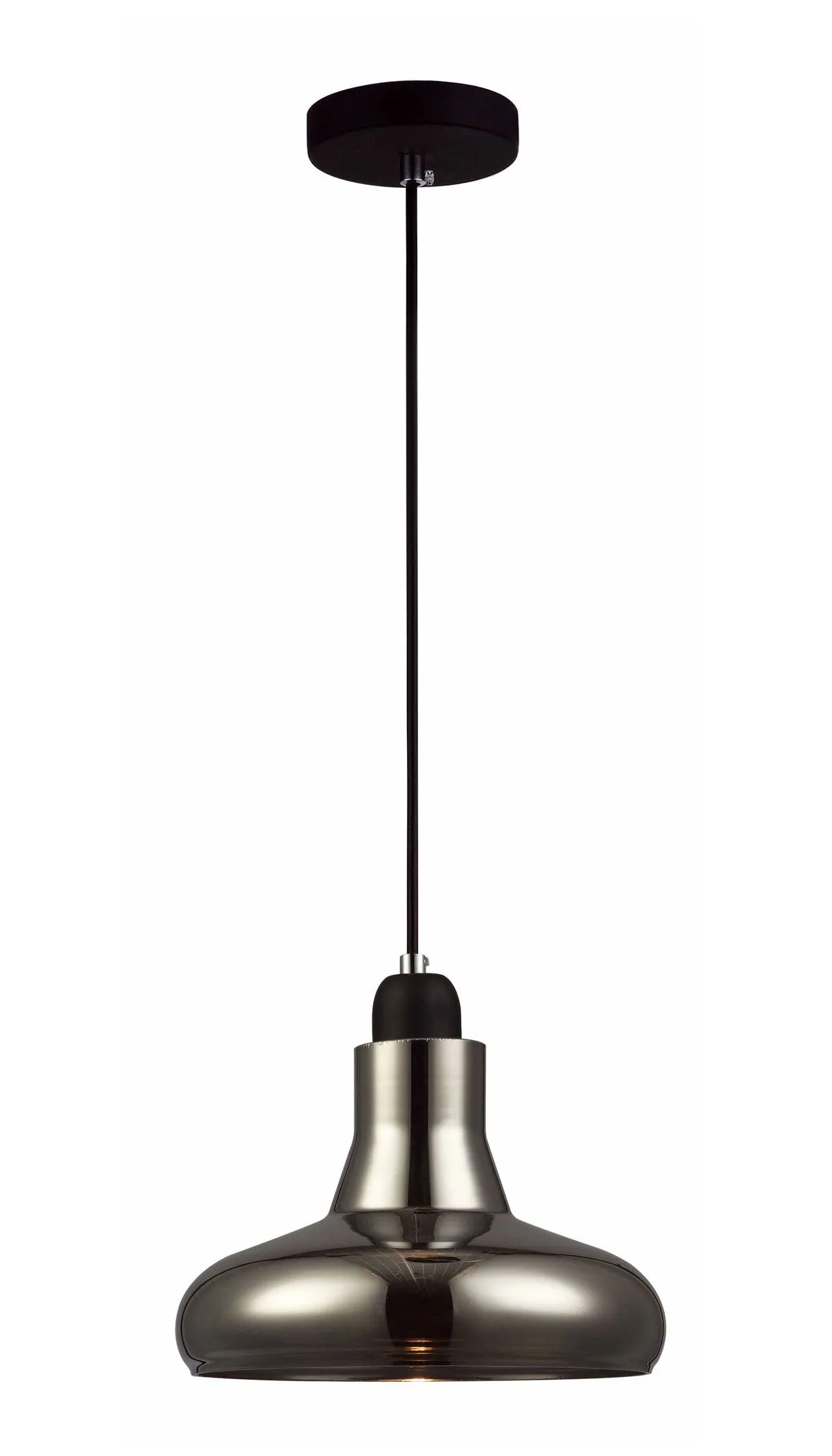 CLA Barrosa Black Smoke Glass Pendant Lights