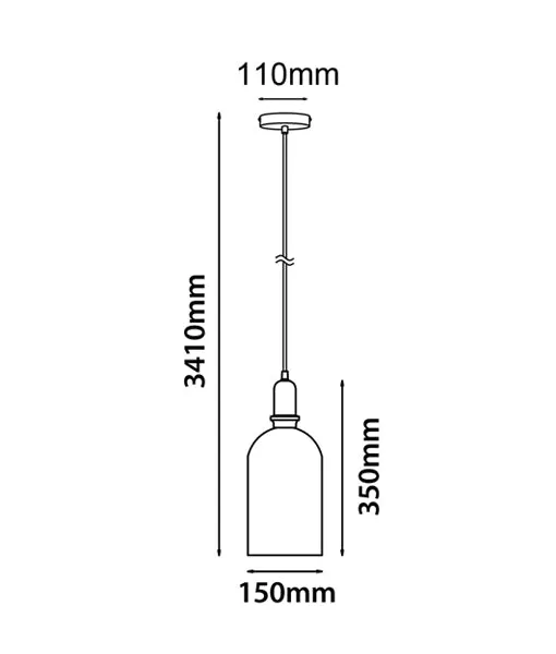CLA Horten Oblong Pendant Light