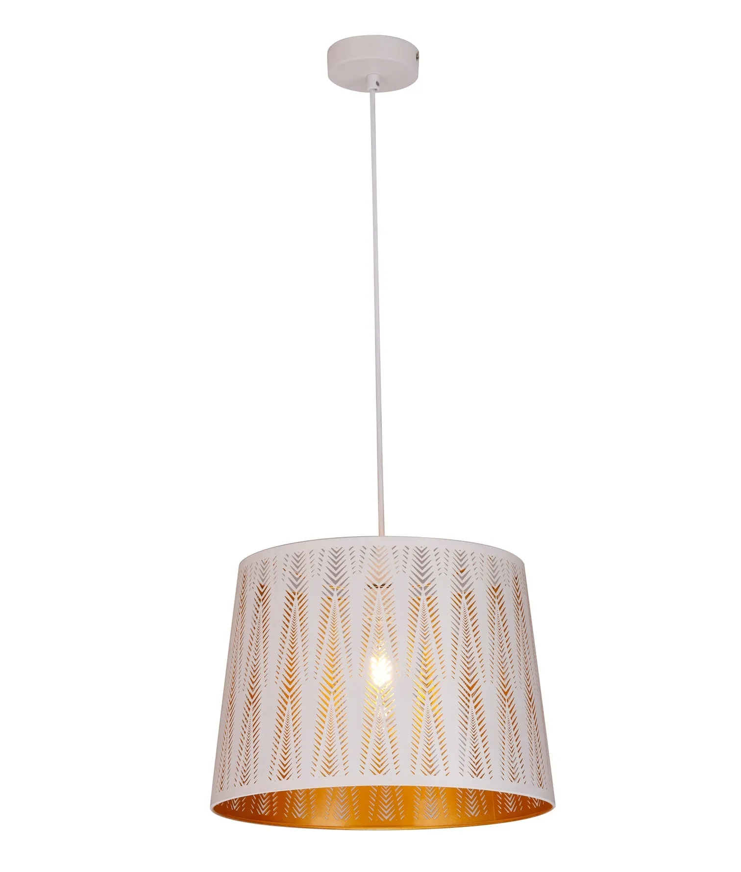 CLA PENSHADE Interior Slanted with Laser Cut with Vector Pattern Pendant Lights