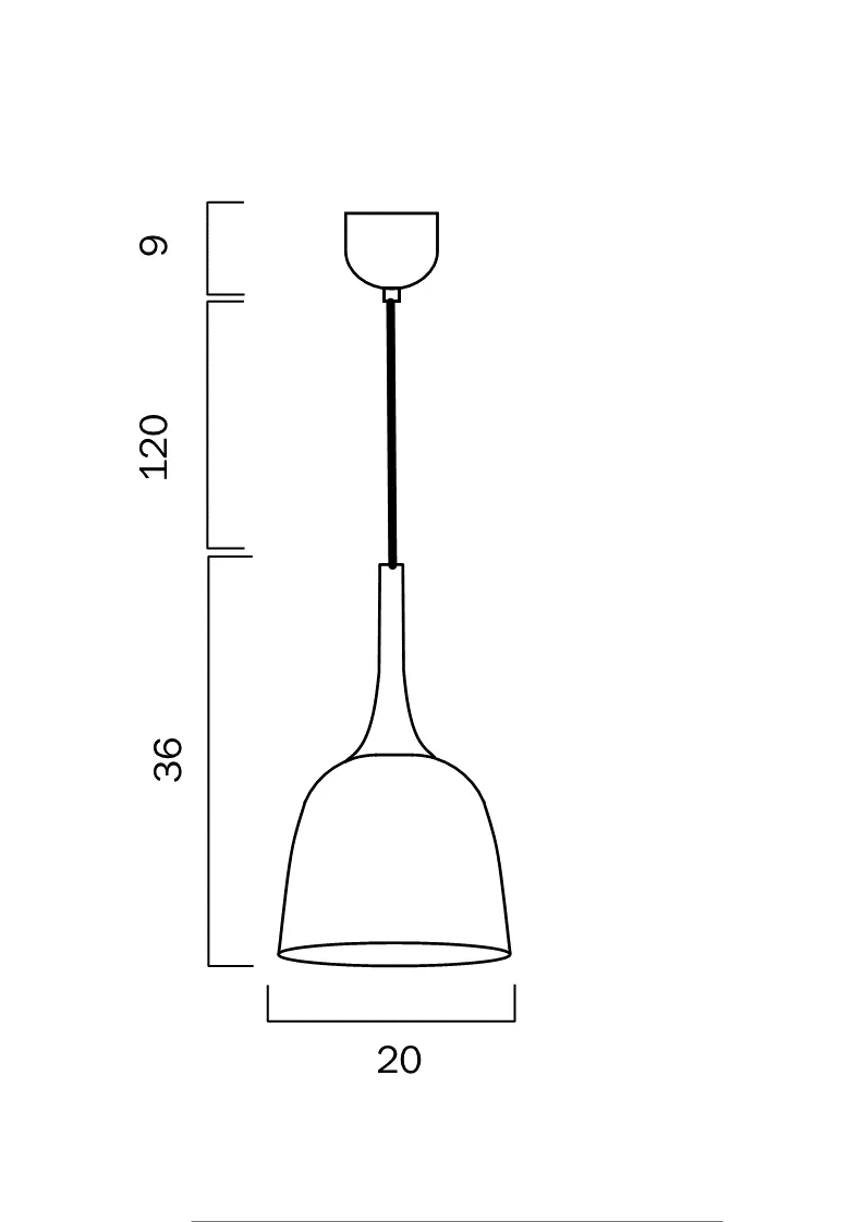 Clearance - Telbix Polk PE20 Pendant