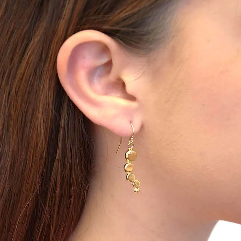 CONFETTI DOTS DROP EARRINGS