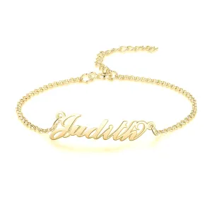 Cursive Custom Personalized Name Bracelet