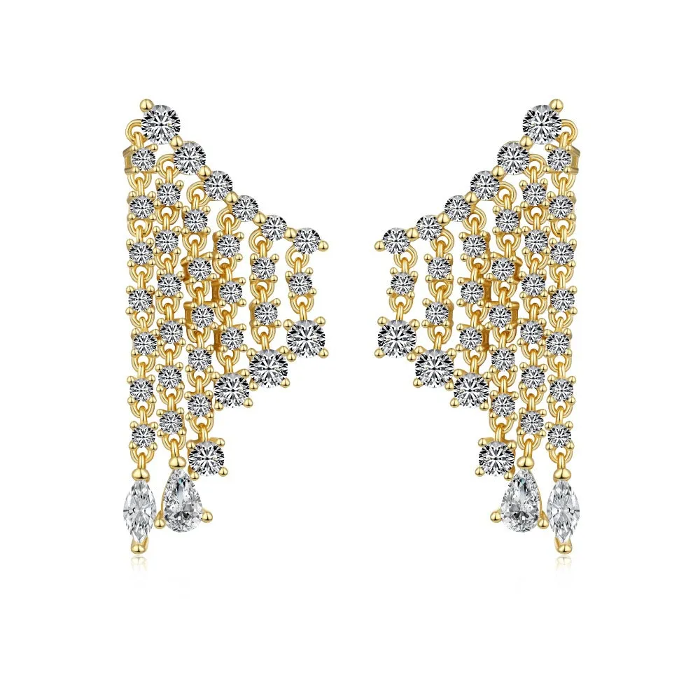 DAZZLING BANQUET EARRINGS (الأقراط)