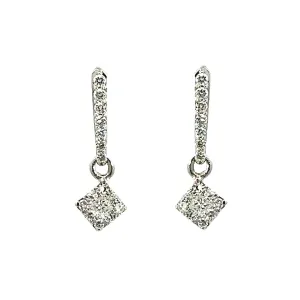 Dazzling Diamond Drop Earrings