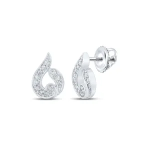 Dazzling Diamond Teardrop Earrings