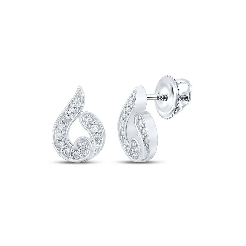 Dazzling Diamond Teardrop Earrings