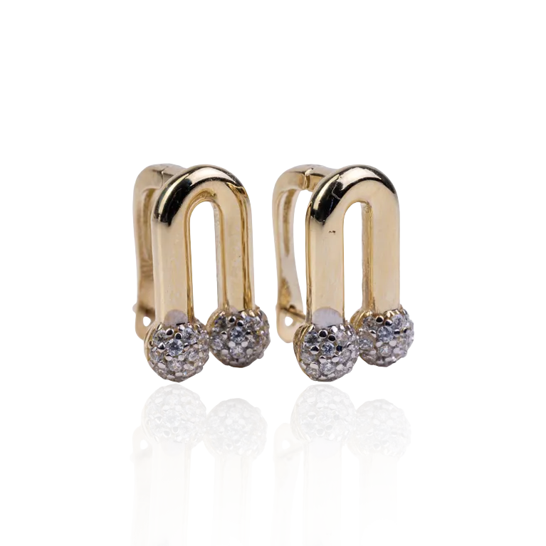 Dazzling Link Earrings