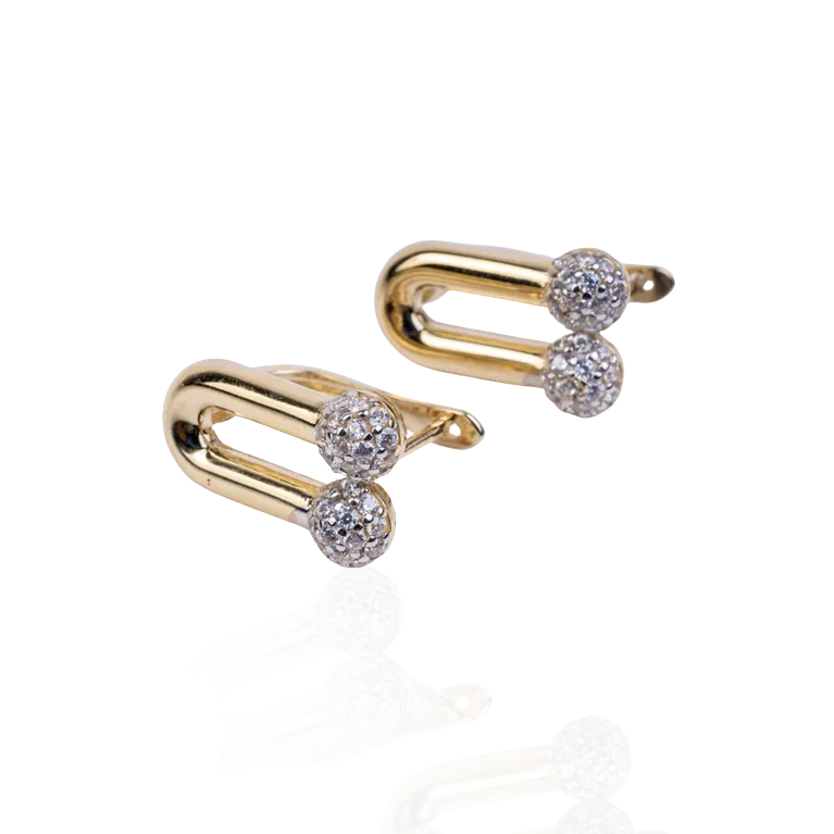 Dazzling Link Earrings