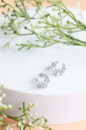 Dazzling Moon Earrings