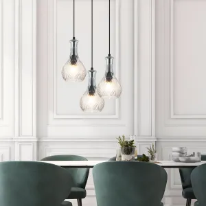 Decant 1 Single Pendant Clear Glass