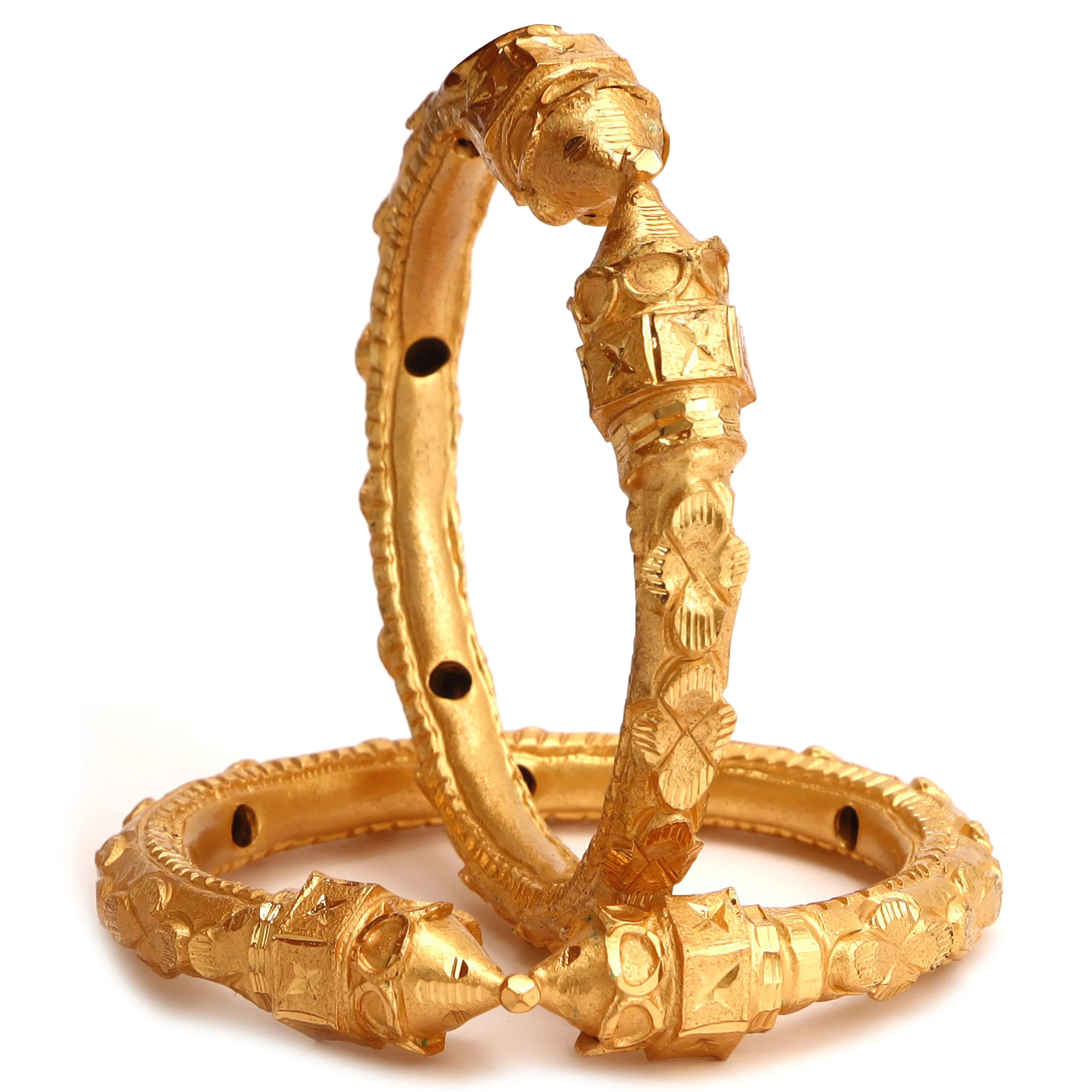 Diamond Cut Work Bala - Two  Pieces