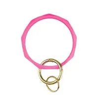 Diamond Shape Keychain Bracelet