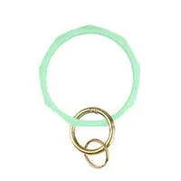 Diamond Shape Keychain Bracelet