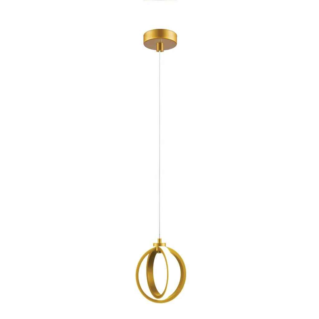 Domus SPIN-PDT 12W LED TWIN RING PENDANT D170MM TRIO