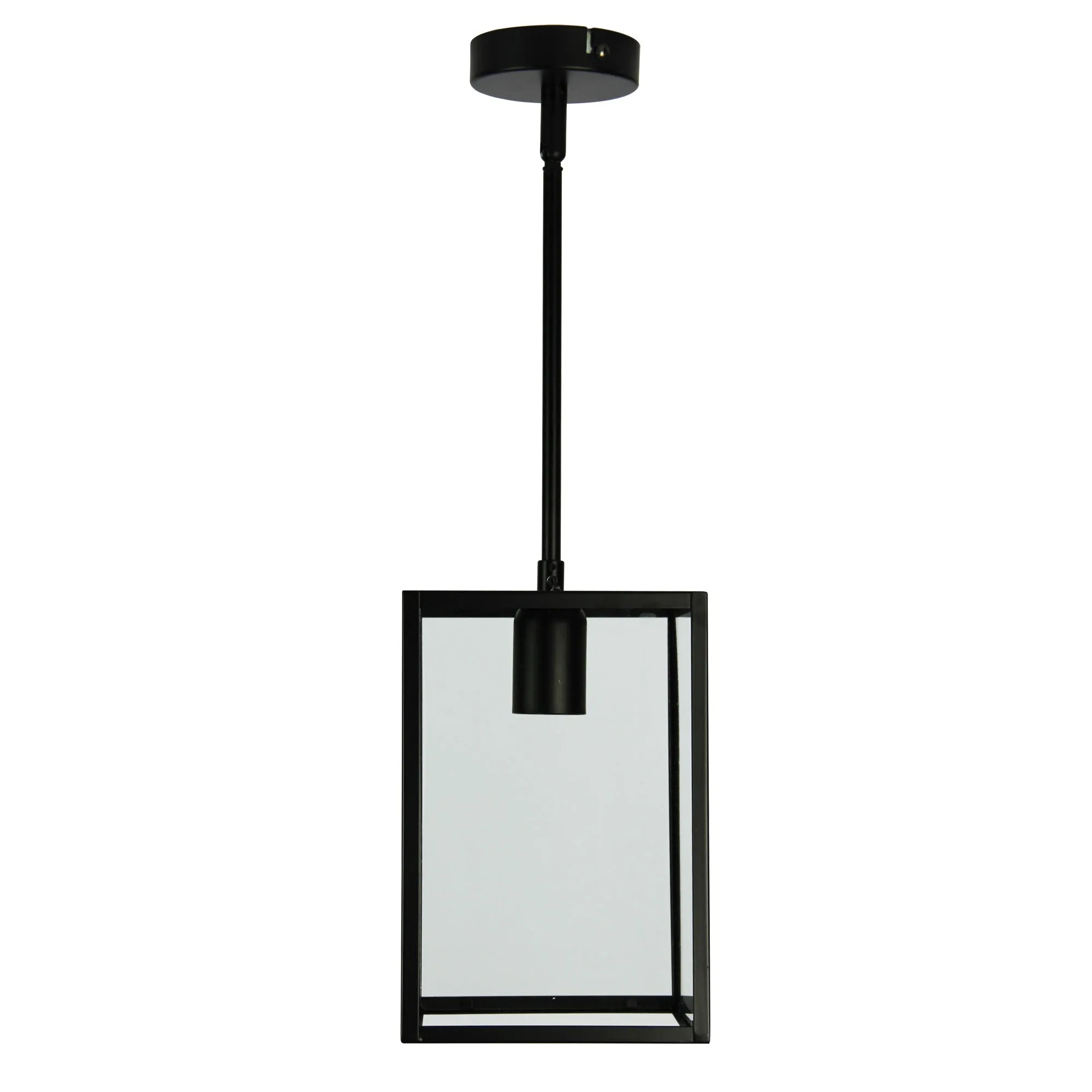 Eaton 17 Single Pendant Matt Black