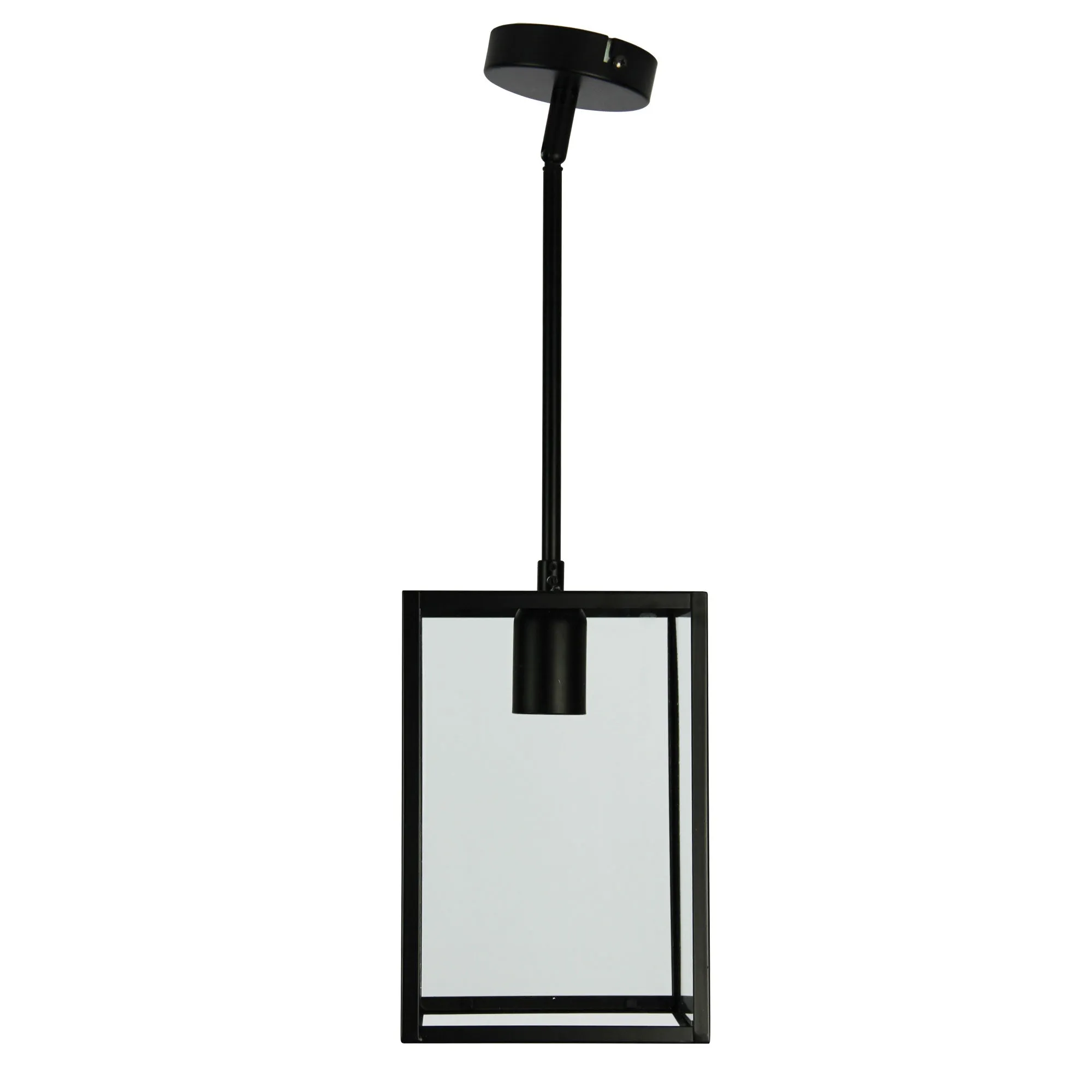 Eaton 17 Single Pendant Matt Black