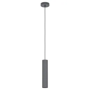 Eglo Lighting Mentalona Led Anthracite Terrazzo Pendant Light