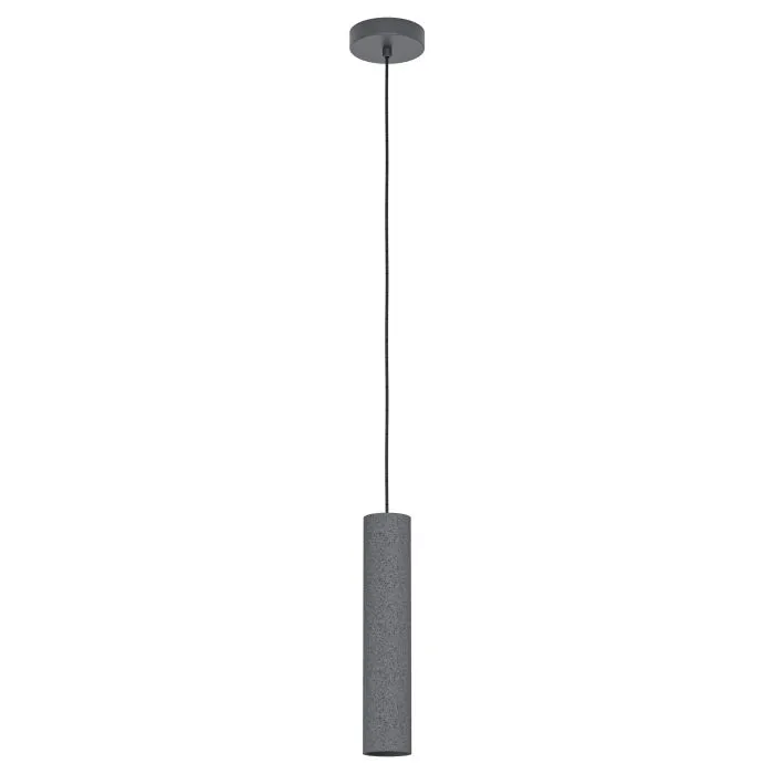Eglo Lighting Mentalona Led Anthracite Terrazzo Pendant Light
