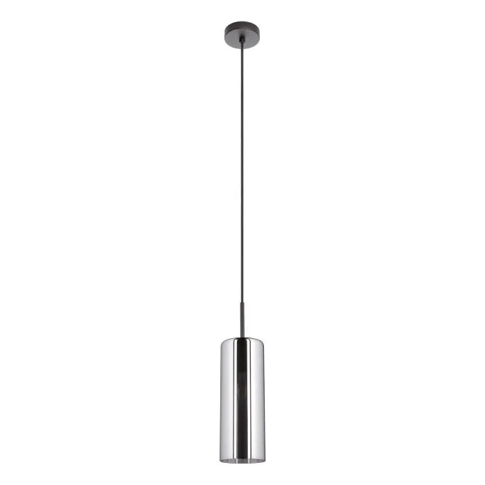 Eglo Lighting Selvino 15W E27 Black Transparent Pendant Light