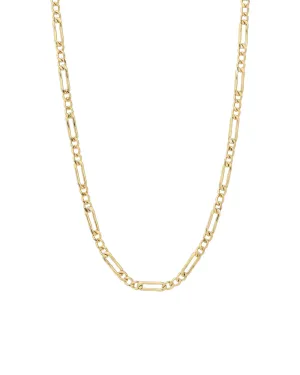 Figaro Chain Necklace | 3.5mm