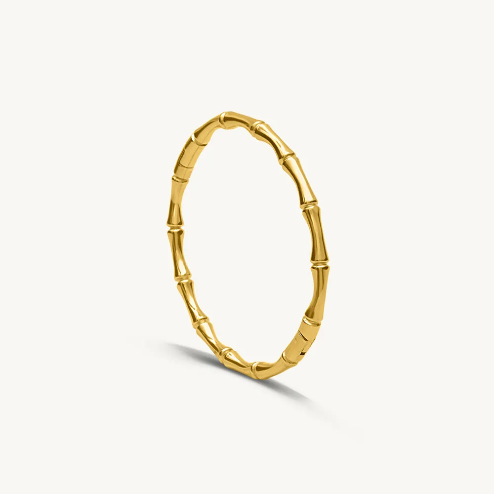 Gilded Bones Bangle Bracelet