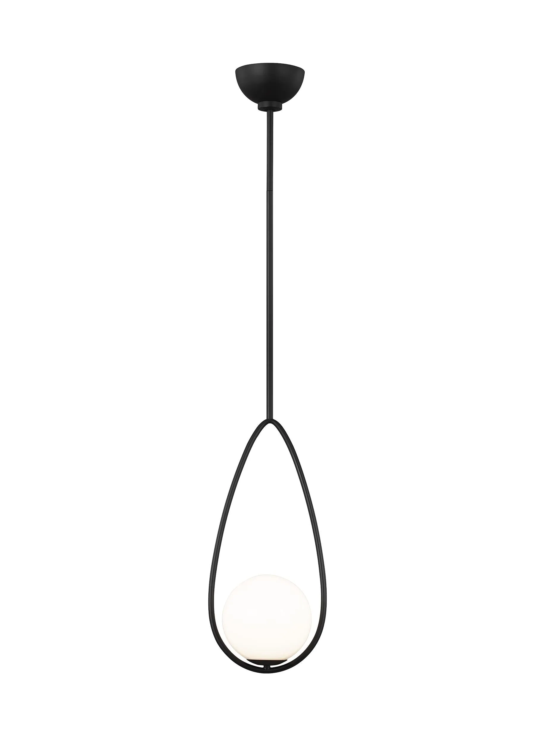 GL AERIN Galassia 1L pendant, Midnight Black