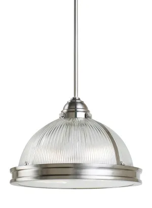 GL SG Pratt Street 2L Pendant, Brushed Nickel