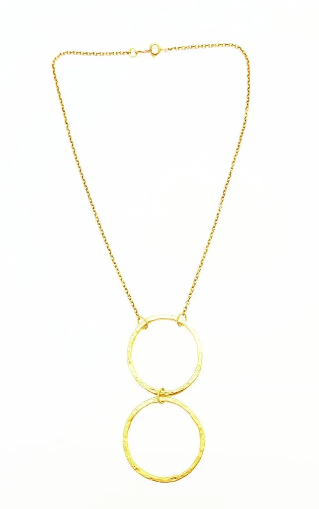 Gold Circles Necklace