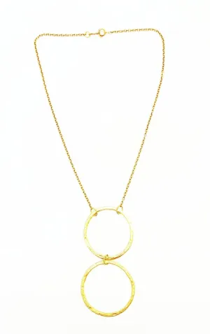 Gold Circles Necklace