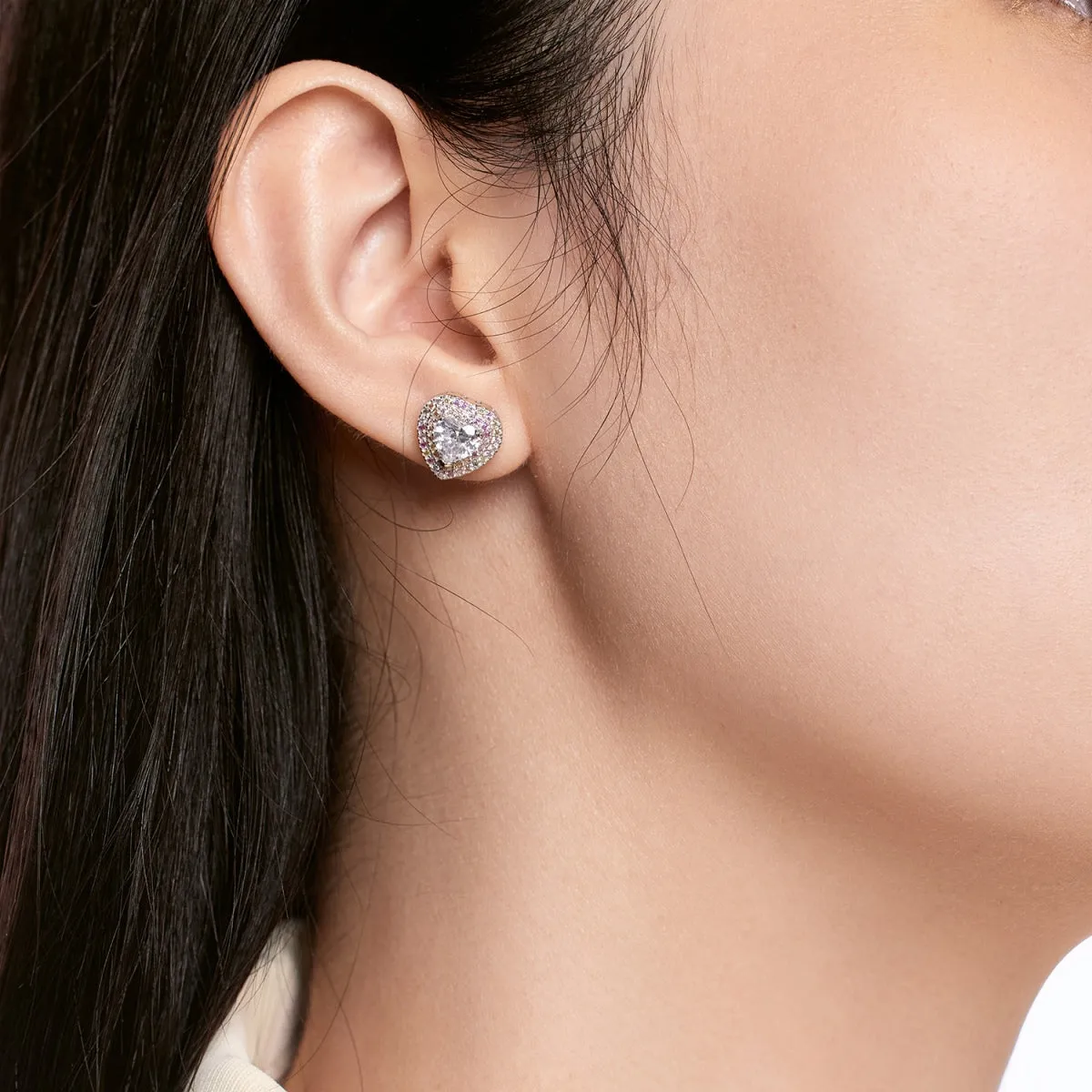 [Goodv]Dazzling Heart Shape Lover Earrings