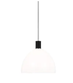 Hadley 1lt Pendant Polished Nickel