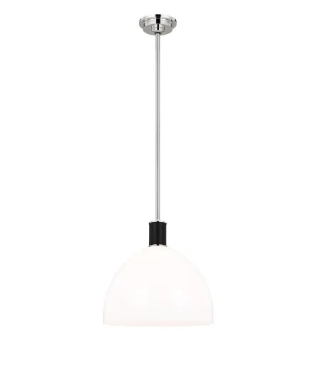 Hadley 1lt Pendant Polished Nickel