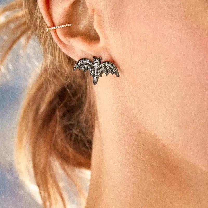 Halloween Skull Earrings Stud – Spooky Style for Women