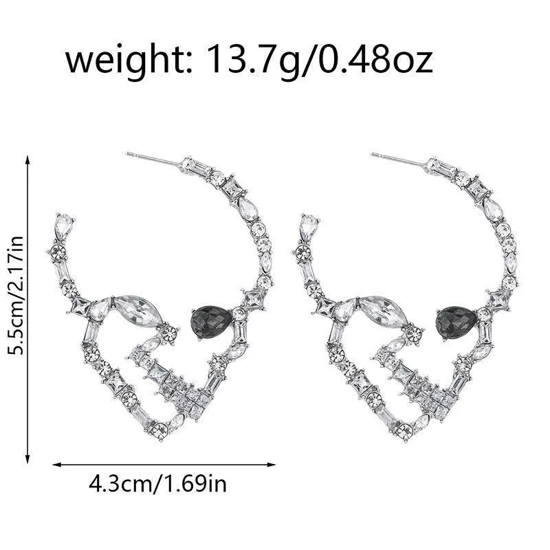 Halloween Skull Earrings Stud – Spooky Style for Women