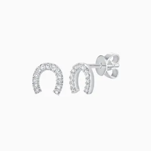 Horseshoe Stud Earrings